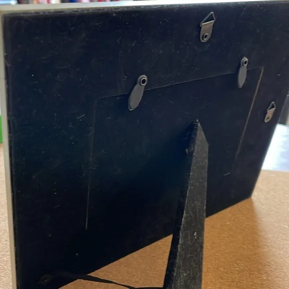 LIFE IS BEAUTIFUL picture frame. Never used. Brass plack has tiny tine mark - Picture 6 of 7